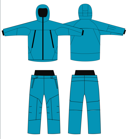 Conjunto de esqu&iacute; 867