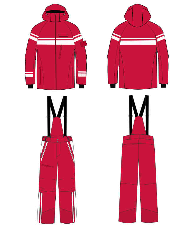 Traje de esqu&iacute; de instructor 873 (adulto)