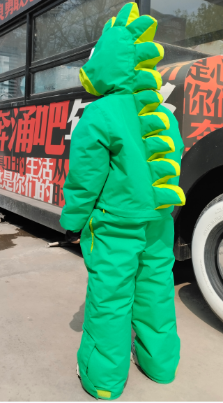 Adult Dinosaur One-Piece Snowsuit