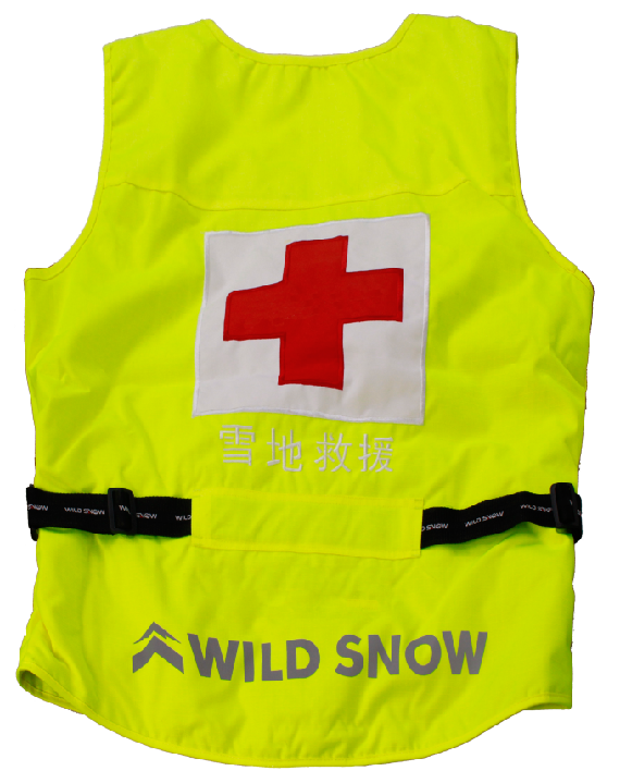 Chaleco de rescate en nieve